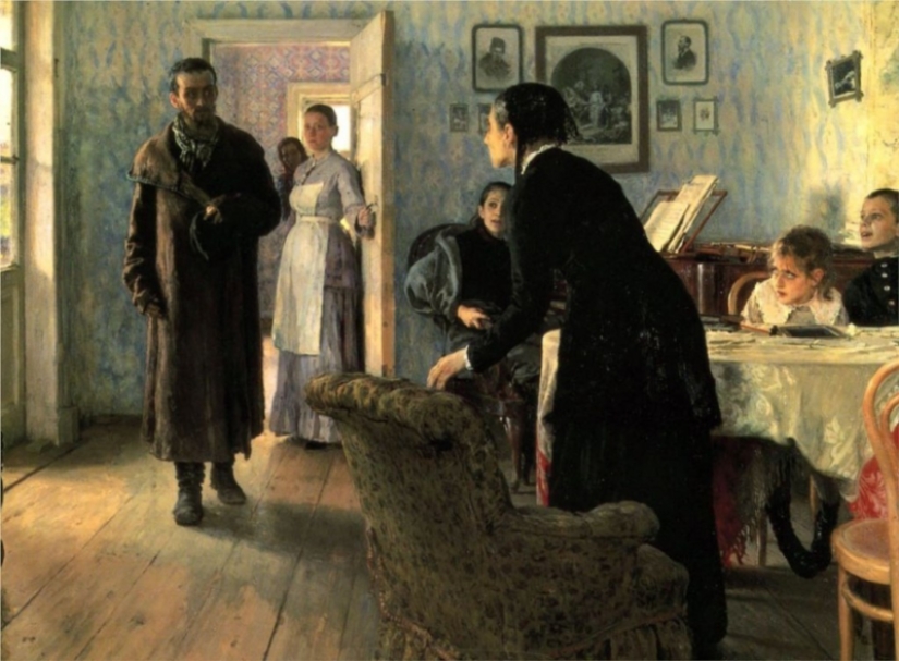Repin's painting " Sailed»: what does this phrase mean and why would it surprise an artist Repin's painting " Sailed»: what does this phrase mean and why would it surprise an artist