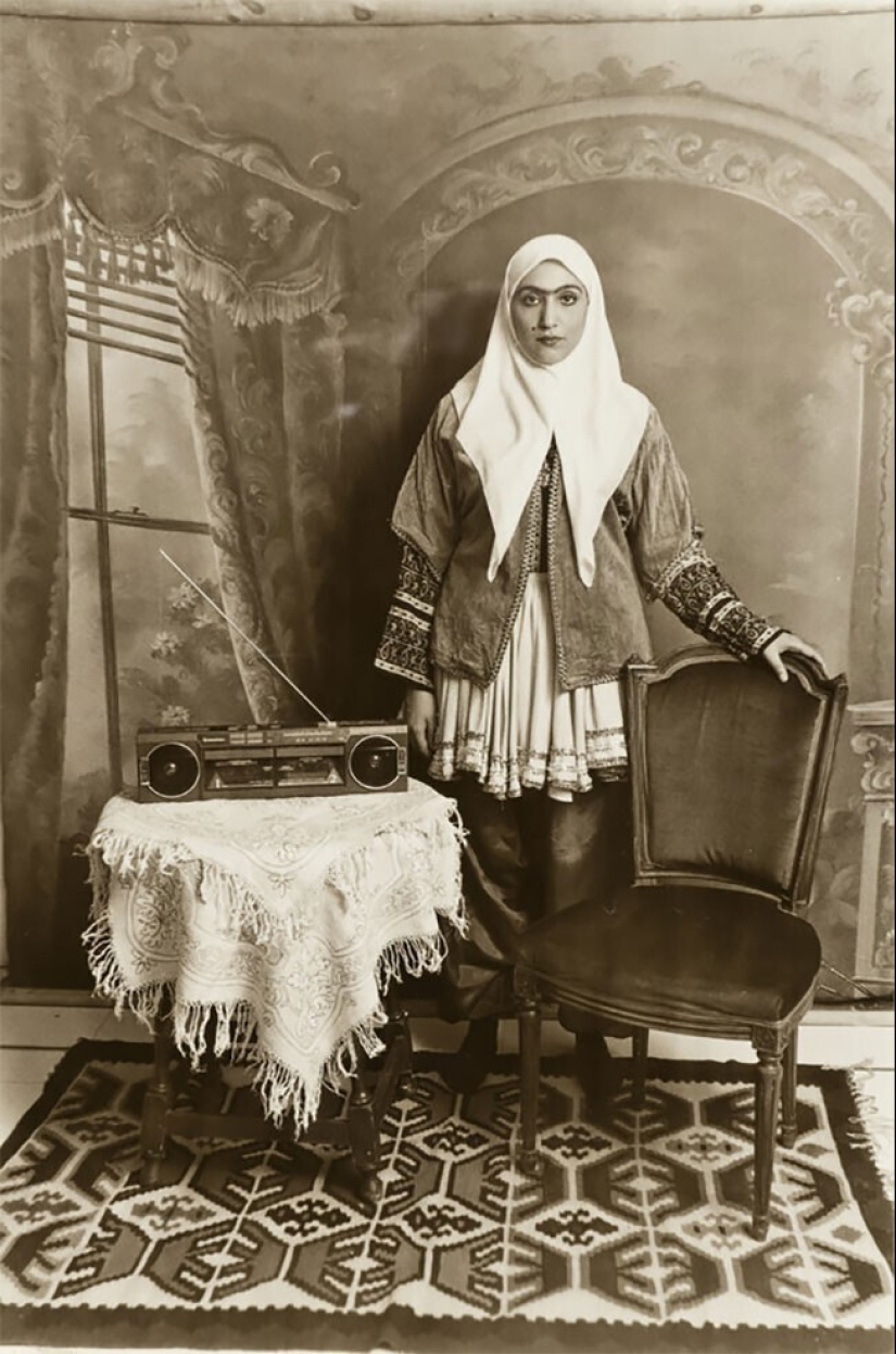 Retratos fotográficos de bellezas iraníes al estilo del siglo XIX Retratos fotográficos de bellezas iraníes al estilo del siglo XIX