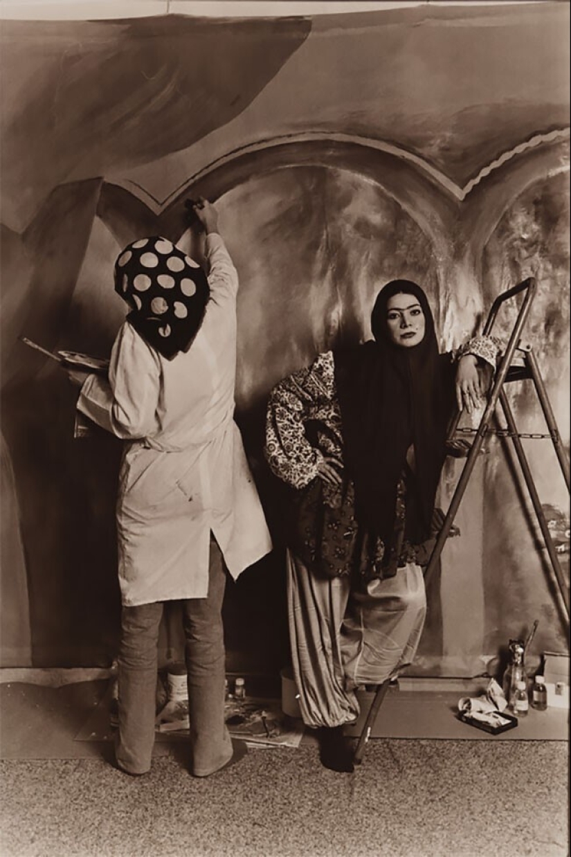Retratos fotográficos de bellezas iraníes al estilo del siglo XIX Retratos fotográficos de bellezas iraníes al estilo del siglo XIX