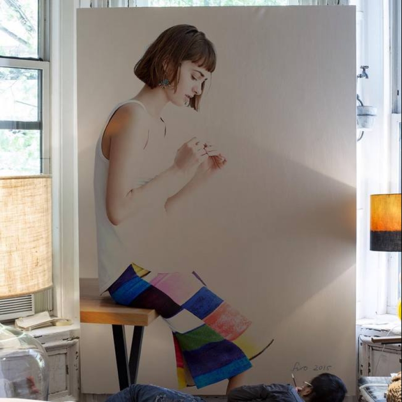 Retratos hiperrealistas del artista japonés Hiro Kitayama