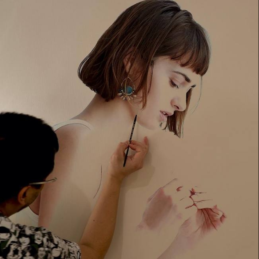 Retratos hiperrealistas del artista japonés Hiro Kitayama