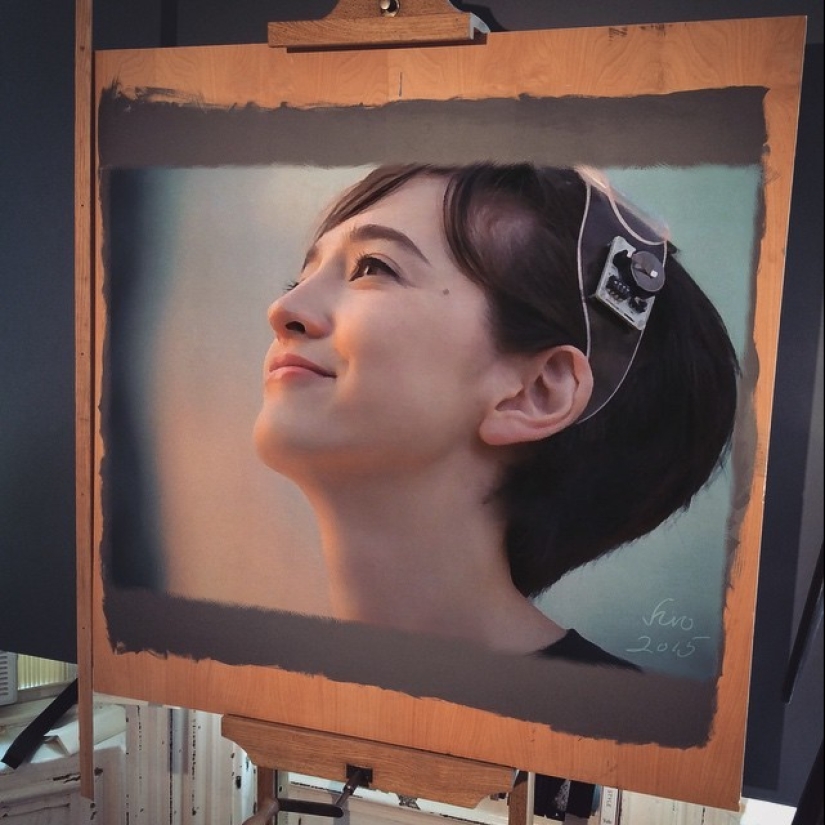 Retratos hiperrealistas del artista japonés Hiro Kitayama