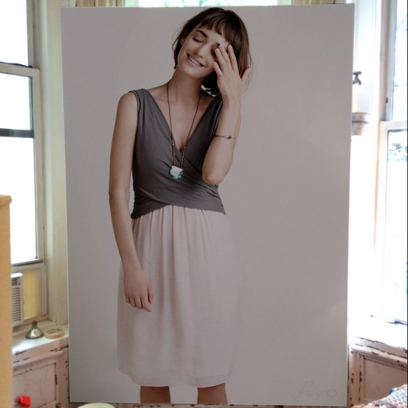 Retratos hiperrealistas del artista japonés Hiro Kitayama