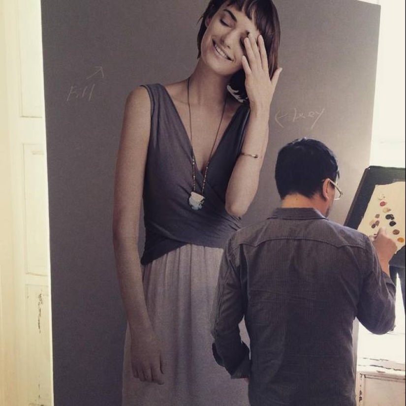 Retratos hiperrealistas del artista japonés Hiro Kitayama