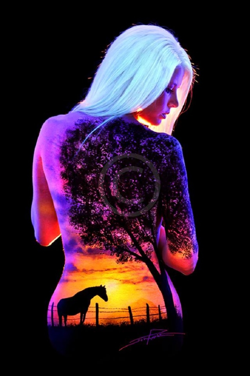 Retratos psicodélicos de John Poppleton Retratos psicodélicos de John Poppleton