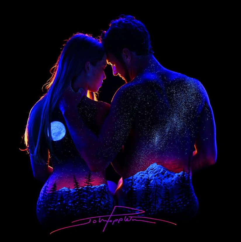 Retratos psicodélicos de John Poppleton Retratos psicodélicos de John Poppleton