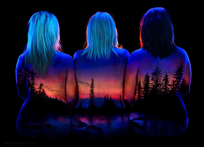Retratos psicodélicos de John Poppleton Retratos psicodélicos de John Poppleton