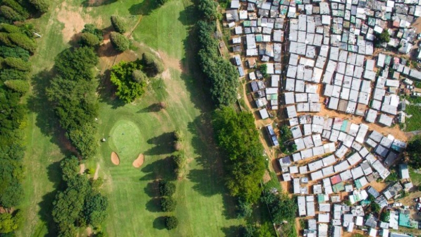 Ricos vs pobres: ¿cómo se ve desde la parte superior Ricos vs pobres: ¿cómo se ve desde la parte superior