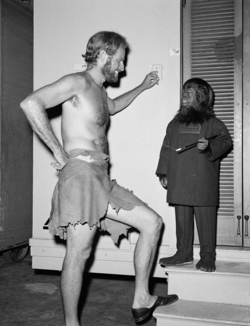 Risas entre bastidores entre tomas