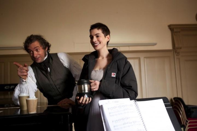 Risas entre bastidores entre tomas