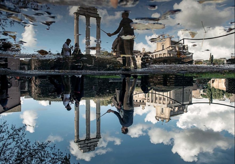 Roma lluviosa: una mirada inusual a la Ciudad Eterna