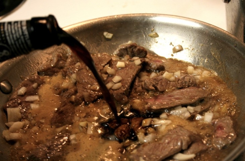 Rules for cooking with alcohol