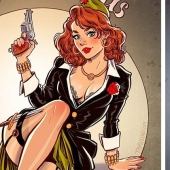 Ruso pin-up girl de Andrew Tarusova: incluyendo los héroes del universo Marvel nunca lo has visto Ruso pin-up girl de Andrew Tarusova: incluyendo los héroes del universo Marvel nunca lo has visto