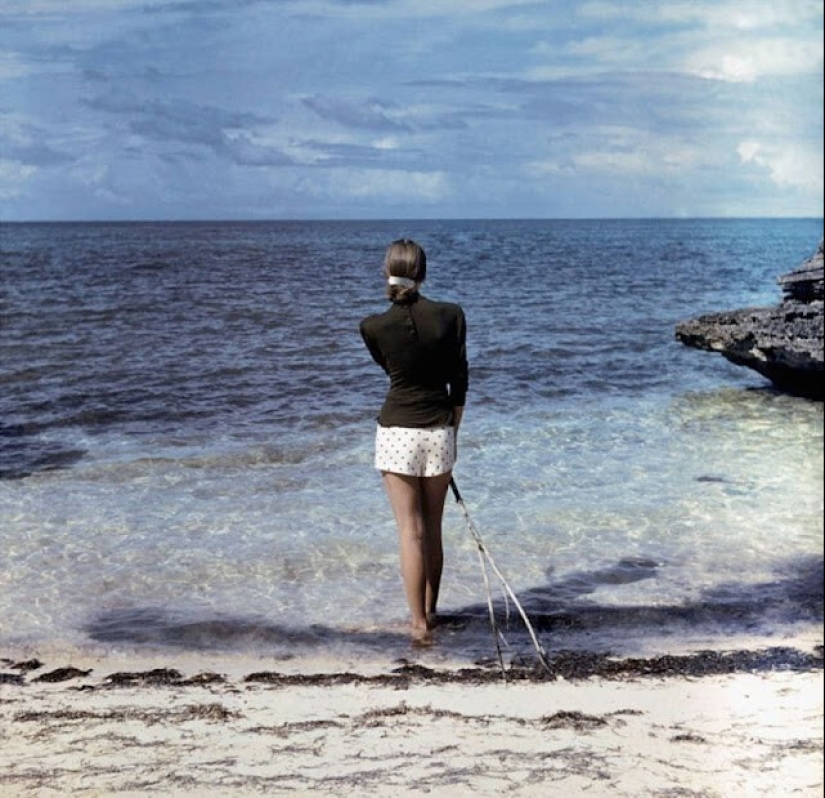 Russian trace in the Western gloss: fashion photos of Sergei Balkin of the 1940s