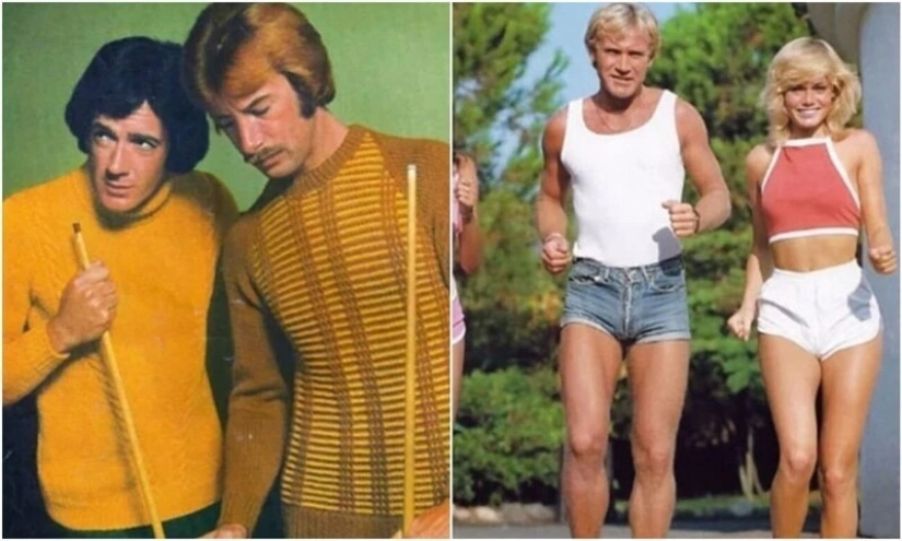 Ruthless men's fashion of the 70s Ruthless men's fashion of the 70s
