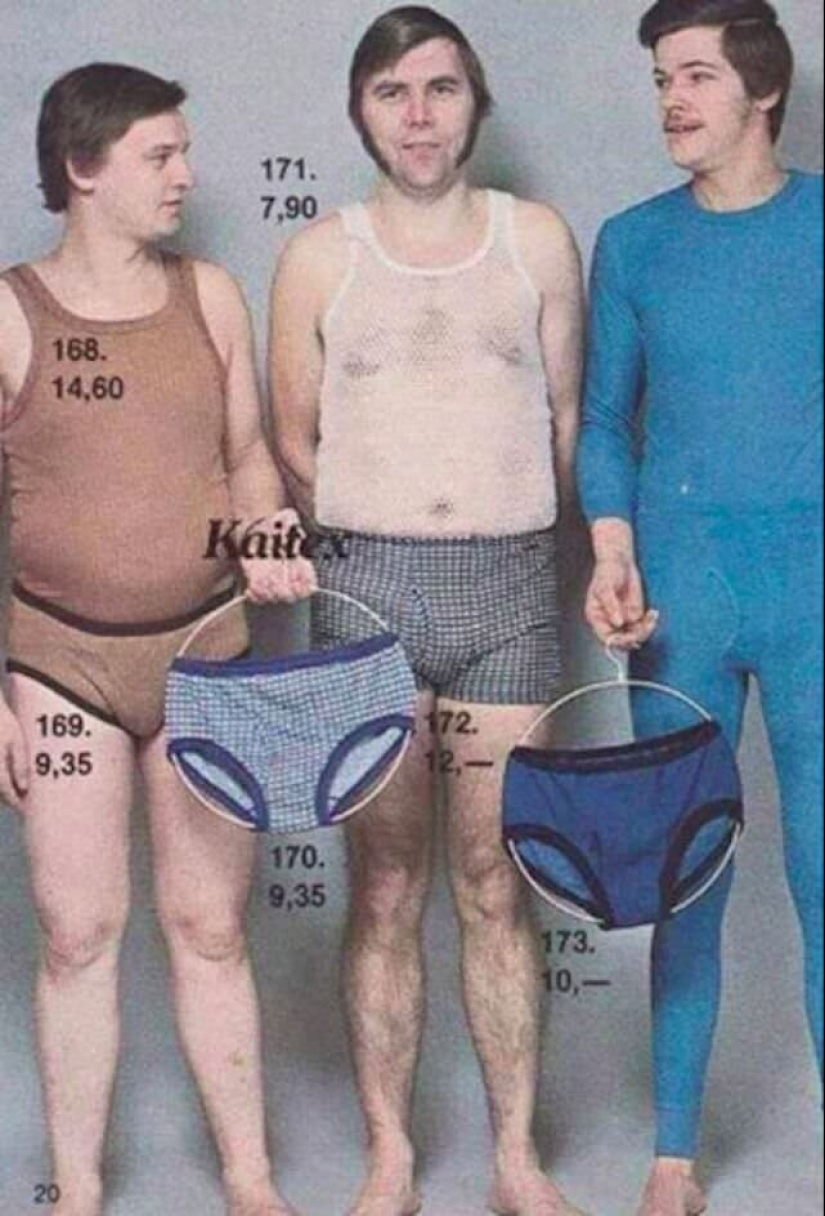 Ruthless men's fashion of the 70s Ruthless men's fashion of the 70s