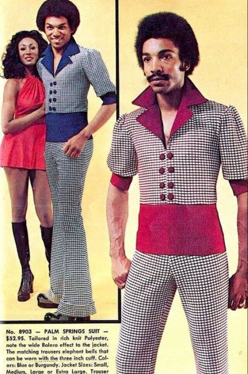 Ruthless men's fashion of the 70s Ruthless men's fashion of the 70s