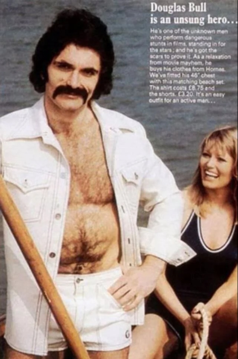 Ruthless men's fashion of the 70s Ruthless men's fashion of the 70s