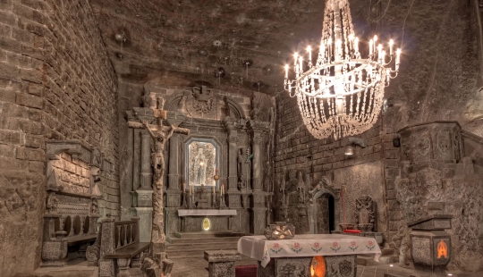 Salt mines &quot;Wieliczka&quot; - the inexhaustible wealth of the Polish kings