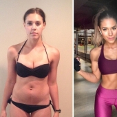 Same weight, different body: 30 examples of "before" and "after" training in the gym Same weight, different body: 30 examples of "before" and "after" training in the gym