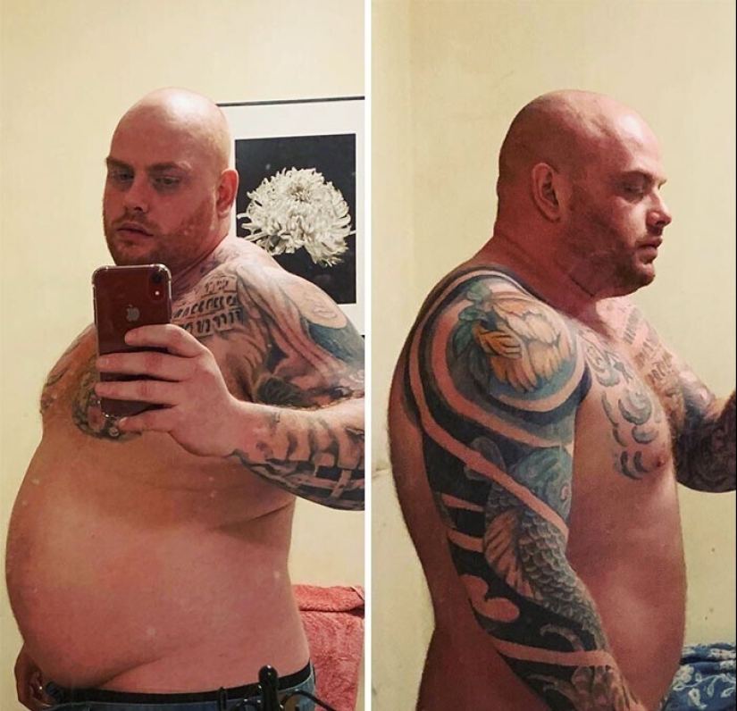Same weight, different body: 30 examples of "before" and "after" training in the gym Same weight, different body: 30 examples of "before" and "after" training in the gym