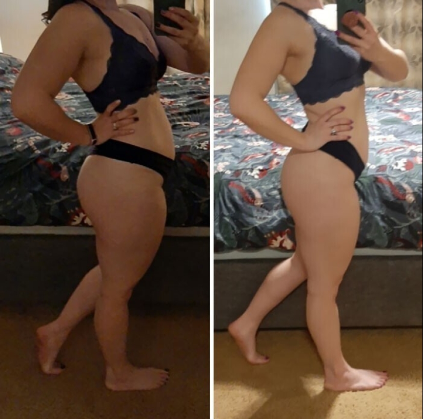 Same weight, different body: 30 examples of "before" and "after" training in the gym Same weight, different body: 30 examples of "before" and "after" training in the gym