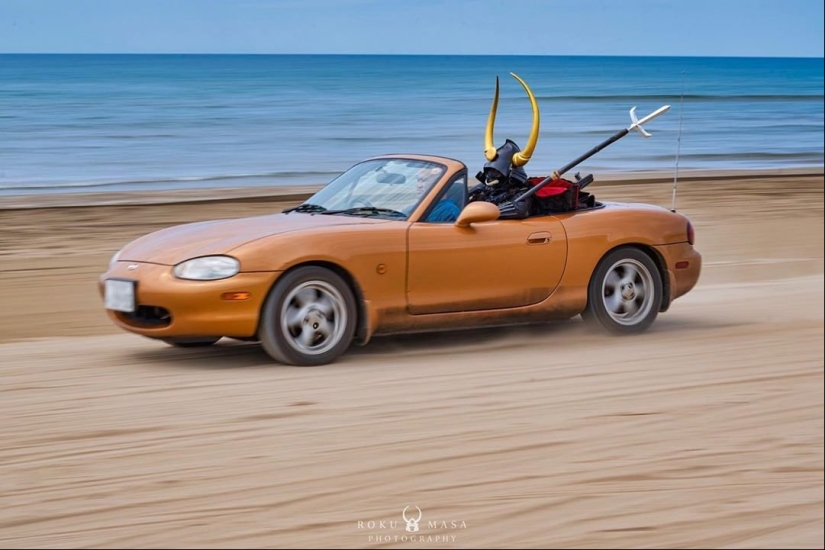 Samurai viajero en el tiempo en el proyecto Atsushi Kobayashi