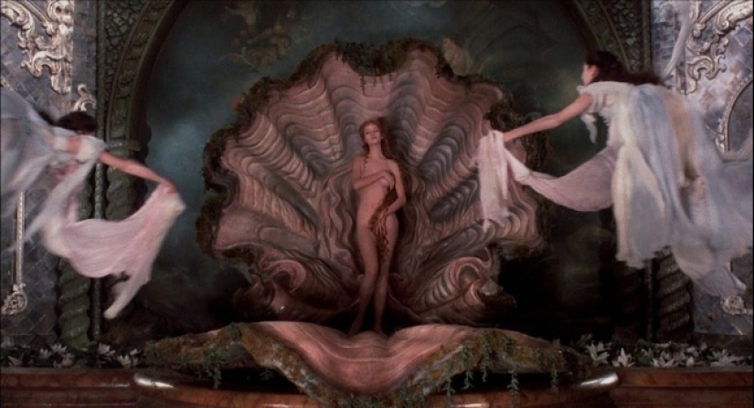 Scenes from the films inspired by the paintings of great artists