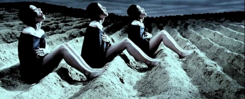 Scenes from the films inspired by the paintings of great artists