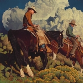 Scenes from the life of the Wild West in the beautiful paintings of Mark Marjorie Scenes from the life of the Wild West in the beautiful paintings of Mark Marjorie