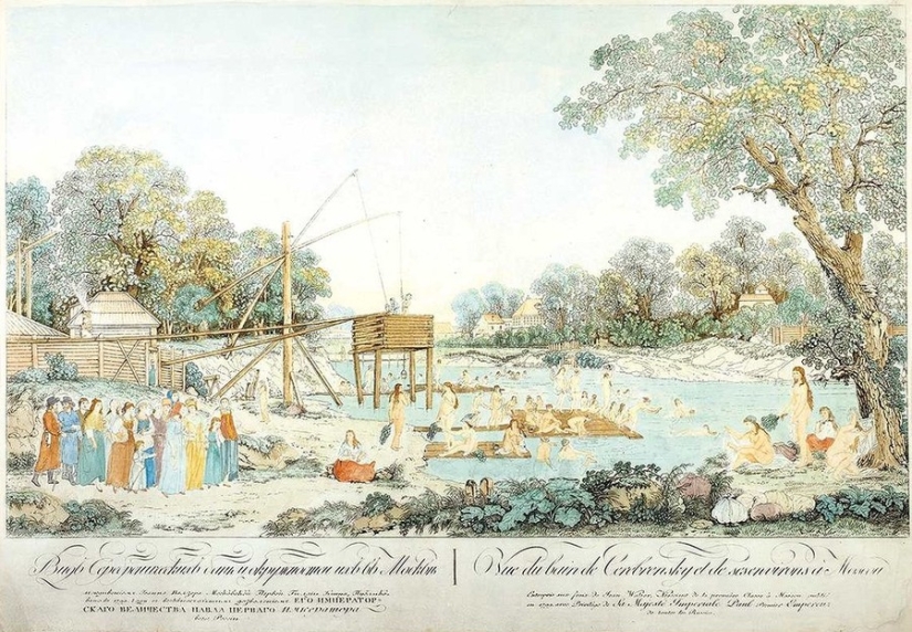 Se parecía a la de Moscú de finales del siglo XVIII antes de que el gran incendio de 1812 Se parecía a la de Moscú de finales del siglo XVIII antes de que el gran incendio de 1812