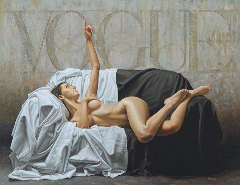 Seductive masterpieces of the king of hyperrealism Omar Ortiz