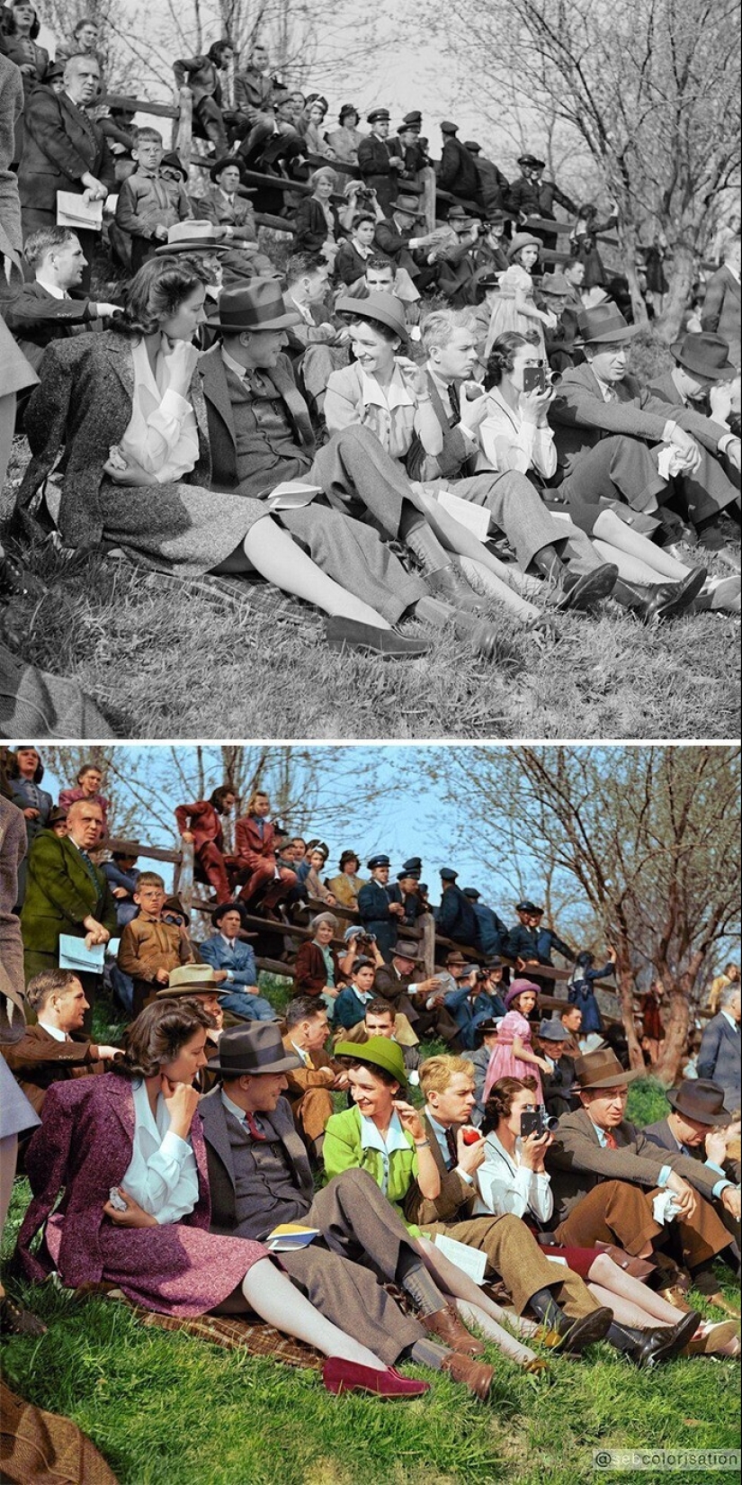 See history in colors: 30 colored archive photos from Sebastian de Oliveira See history in colors: 30 colored archive photos from Sebastian de Oliveira