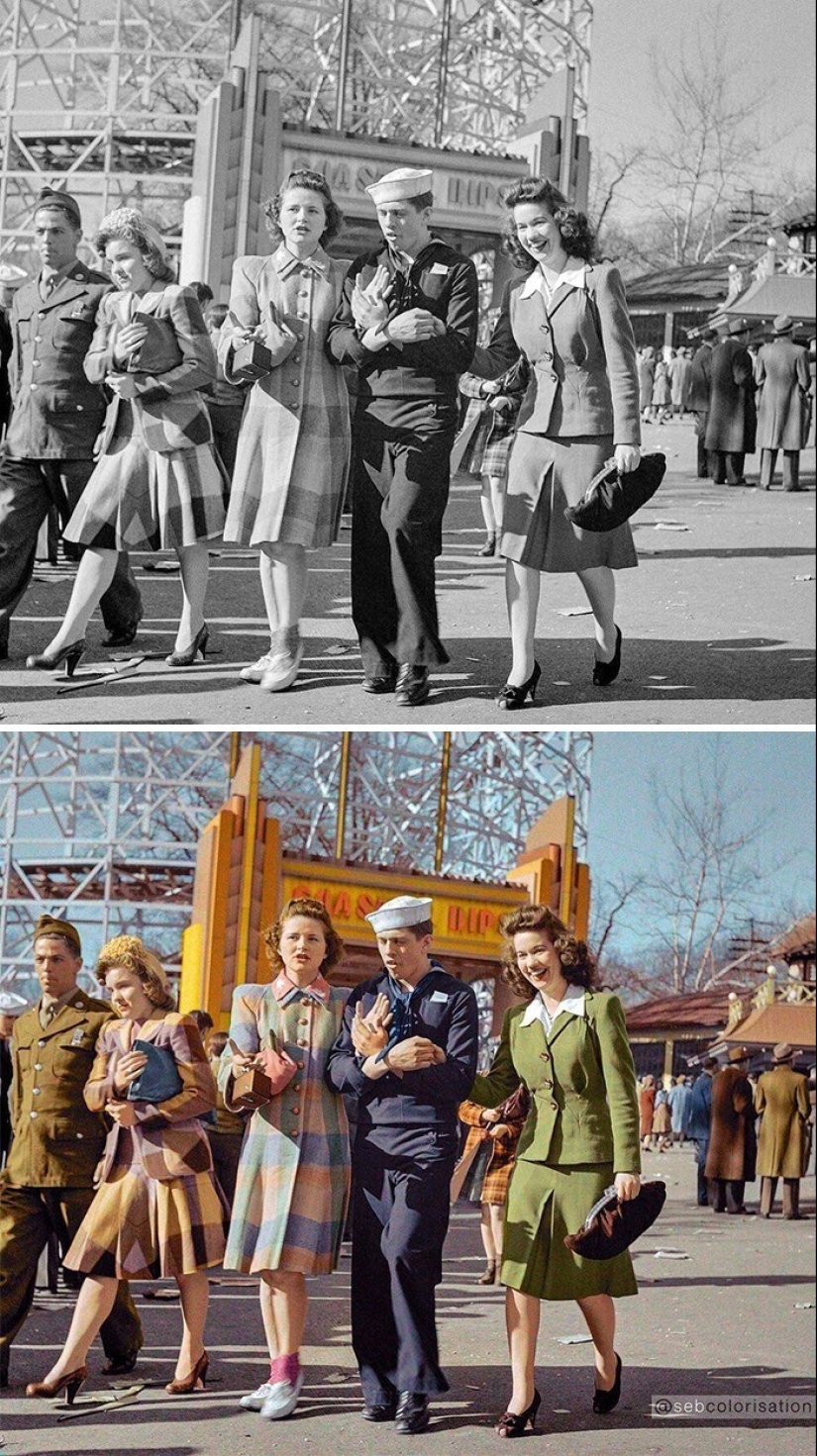 See history in colors: 30 colored archive photos from Sebastian de Oliveira See history in colors: 30 colored archive photos from Sebastian de Oliveira