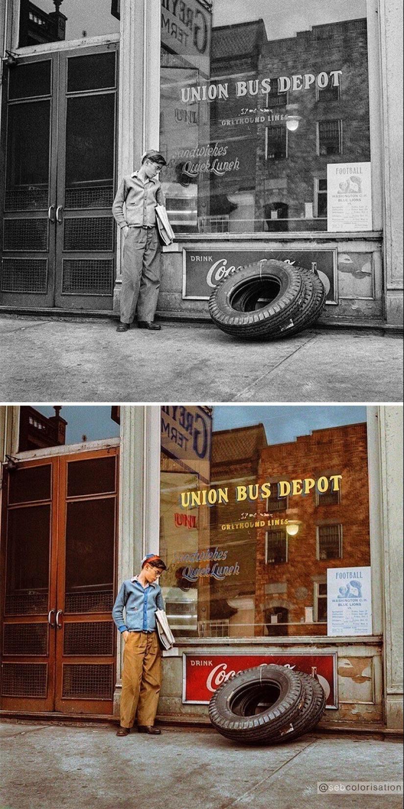 See history in colors: 30 colored archive photos from Sebastian de Oliveira See history in colors: 30 colored archive photos from Sebastian de Oliveira