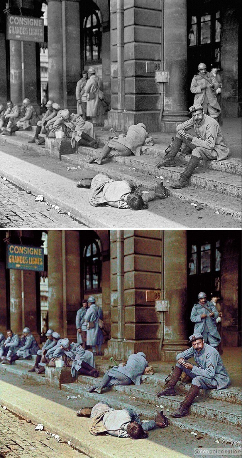 See history in colors: 30 colored archive photos from Sebastian de Oliveira See history in colors: 30 colored archive photos from Sebastian de Oliveira