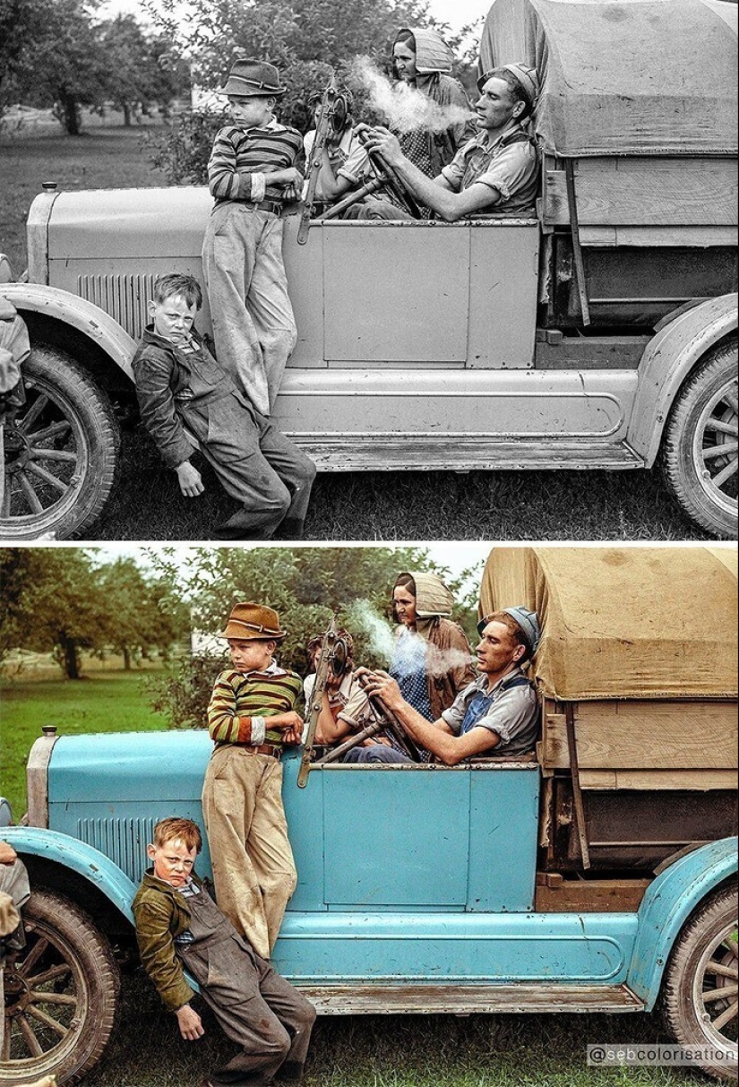See history in colors: 30 colored archive photos from Sebastian de Oliveira See history in colors: 30 colored archive photos from Sebastian de Oliveira