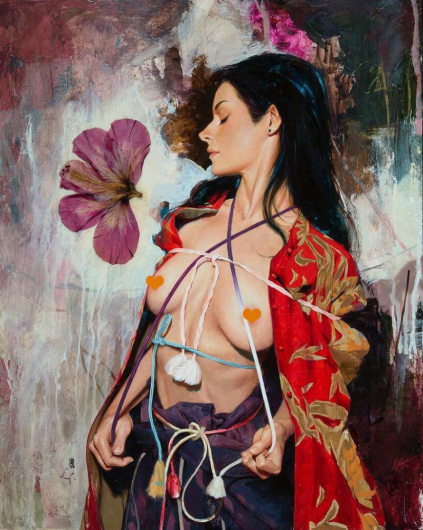 Sensual Kimonos and BDSM - the Secret of Soey Milk Canvases