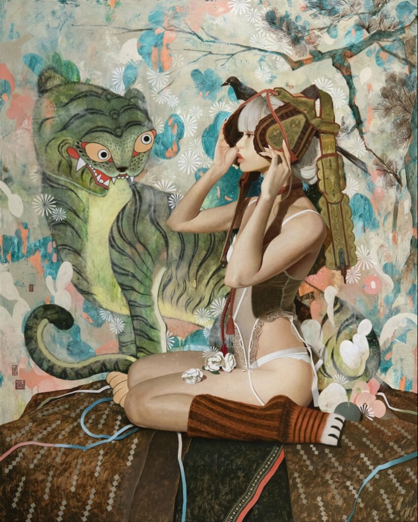 Sensual Kimonos and BDSM - the Secret of Soey Milk Canvases