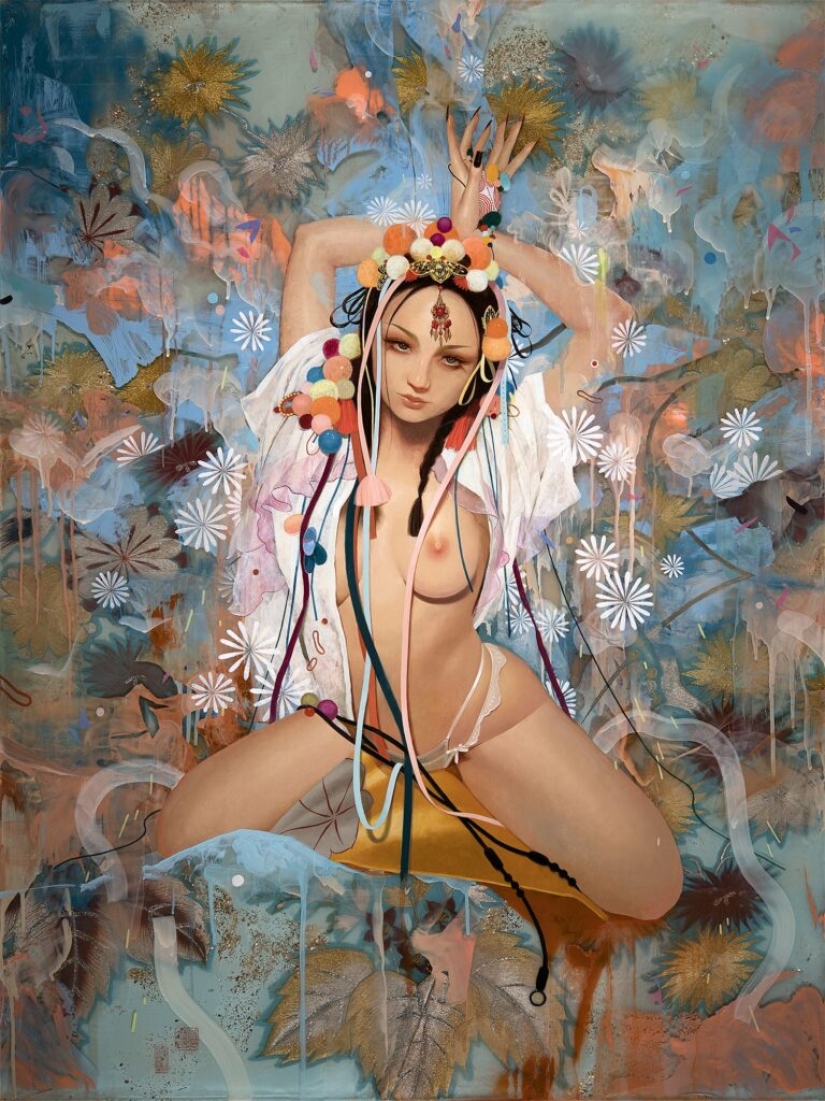 Sensual Kimonos and BDSM - the Secret of Soey Milk Canvases
