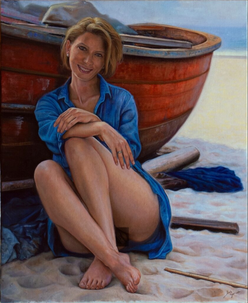 Sensual paintings by artist Hanto Garrucho Sensual paintings by artist Hanto Garrucho