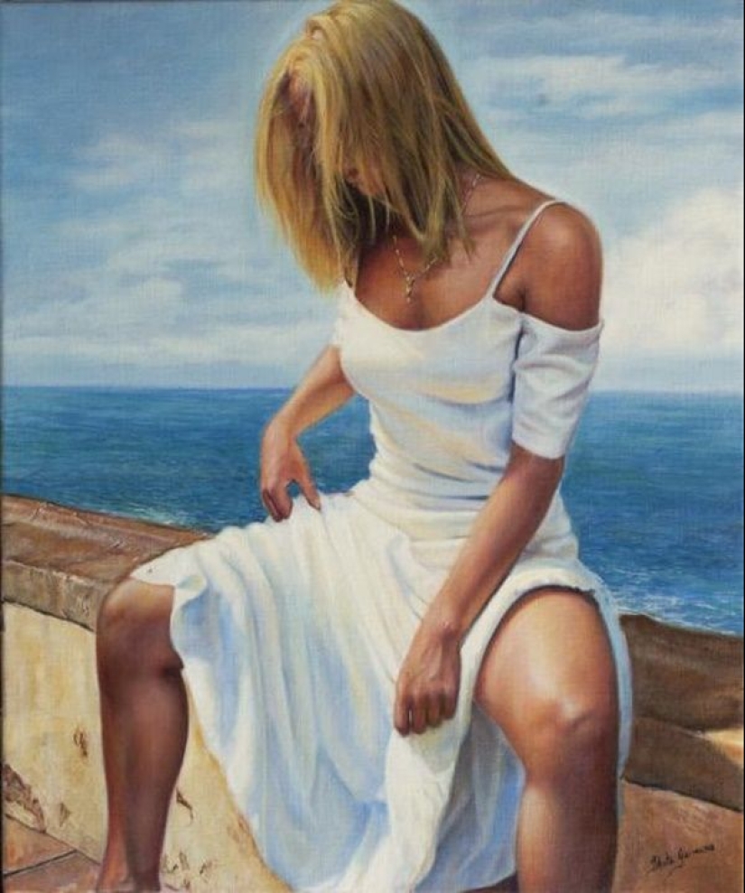 Sensual paintings by artist Hanto Garrucho Sensual paintings by artist Hanto Garrucho