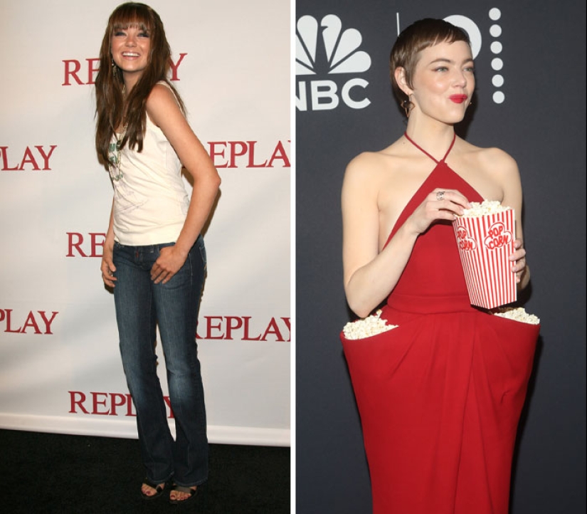 Side-By-Side Pics Of Famous Actors’ First And Last Red Carpet Photos