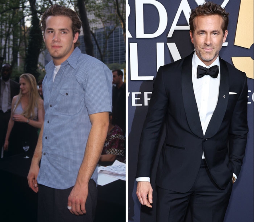 Side-By-Side Pics Of Famous Actors’ First And Last Red Carpet Photos