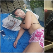 Sleep is sacred: people sleeping in the most ridiculous poses and locations Sleep is sacred: people sleeping in the most ridiculous poses and locations