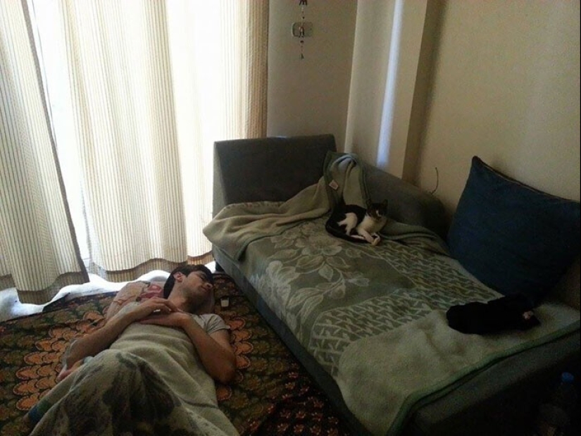 Sleep is sacred: people sleeping in the most ridiculous poses and locations Sleep is sacred: people sleeping in the most ridiculous poses and locations