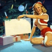 Solid American pinup by Bill Madcalf Solid American pinup by Bill Madcalf