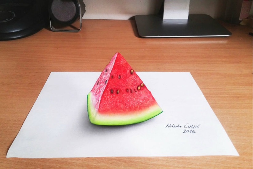 Solo quiero tocarlo: dibujos 3D hiperrealistas