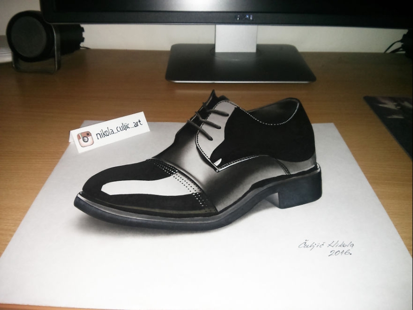 Solo quiero tocarlo: dibujos 3D hiperrealistas