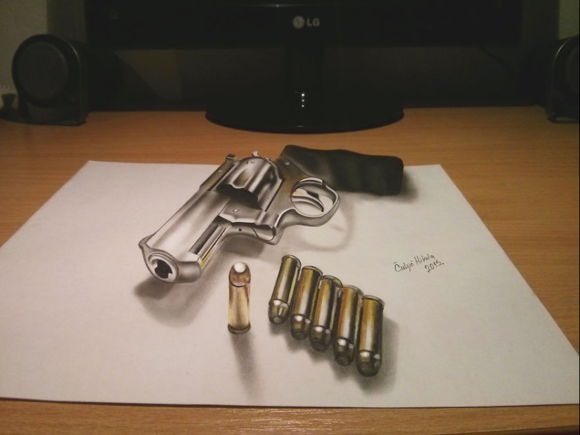 Solo quiero tocarlo: dibujos 3D hiperrealistas